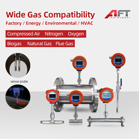 Débitmètre massique thermique industriel anti-interférence pour gaz inertes, air comprimé, GPL et gaz de charbon, avec support OEM