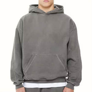 Pull chaud en coton de haute qualité Sweats à capuche pour hommes avec impression personnalisée et logo brodé Vente en gros - Product Image 1