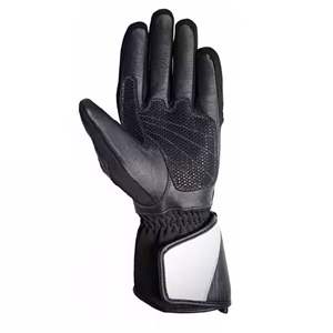 Best Quality Direct Factory Custom Classical Racer Protective Breathable Leather Motorcycle <b>Gloves</b> - Product Image 2