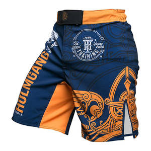 Pantalones Cortos de Lucha MMA Sin Gi, Diseño Personalizado, Pantalones Cortos de Grappling para Entrenamiento, Hechos en Pakistán - Product Image 3