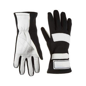 Personalizado a prueba de viento de cuero Racing Karting Guantes de dedo completo estiramiento para motocicleta Auto Racing Sim Driving Unisex - Product Image 1