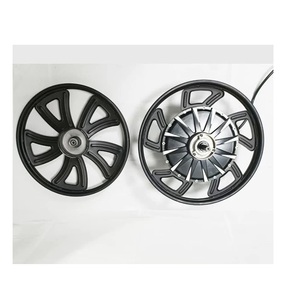 Motor de cubo de motocicleta eléctrica personalizado de alta calidad, velocidad rápida, 1500W, nueva condición con freno de tambor cromado - Product Image 1