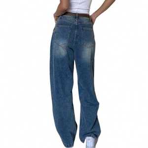 New Fashion <b>women</b> Skinny <b>Jeans</b> Denim pants breathable solid blue <b>women</b> Denim <b>Jeans</b> Pants - Product Image 3