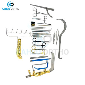 Hôpital en acier inoxydable à prix d'usine utilise un ensemble médical de 24 pièces d'instruments de chirurgie plastique par KAHLU ORTHOPEDIC - Product Image 6