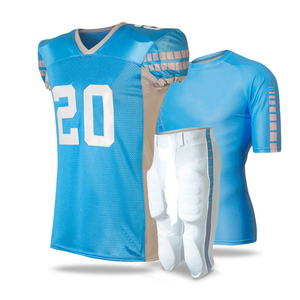 Uniforme de football américain confortable, extensible, respirant, nouveau design, meilleur prix, pour adultes, service OEM disponible, polyester - Product Image 3