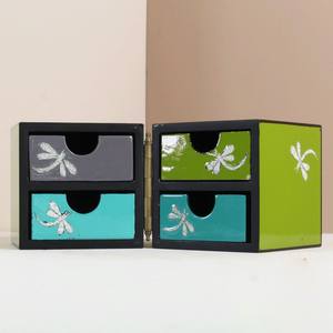Best choice lacquered <b>drawer</b> box <b>vanity</b> accessories high quality lacquer boxes <b>with</b> <b>drawers</b> - Product Image 2
