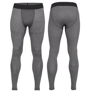 Pantalones de compresión con logotipo personalizado para hombre, mallas deportivas para correr, entrenamiento, Yoga - Product Image 3