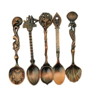 Juego de cubiertos de acero inoxidable hechos a mano, cubiertos de larga duración con diseño elegante pulido con espejo, suministro de 5 accesorios de mesa - Product Image 2