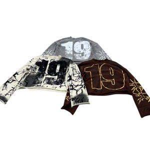 Custom Graphic <b>Vintage</b> Washed Raw Hem Long Sleeve Boxy 500gsm <b>Sweatshirt</b> Streetwear <b>Oversized</b> Cotton Blended <b>Sweatshirt</b> for Men - Product Image 6