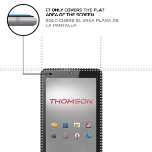 ANTISHOCK Screen Protector for <b>Tablet</b> Thomson Teo Quad <b>7</b> - Product Image 4