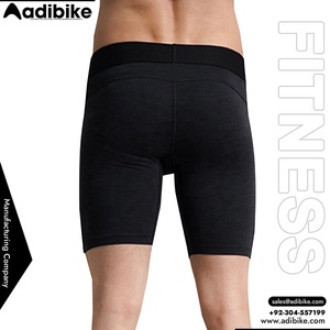 Shorts de compresión de marca privada a precio mayorista, shorts con cintura elástica hechos a medida - Product Image 4