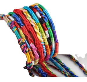 Handmade Friendship <b>Bracelets</b> Woven Wrist Ankle - Colorful Braided Thread <b>Bracelets</b> for Girls l Wrap SAILOR KNOT <b>BRACELET</b> - Product Image 1