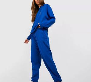 Ensembles décontractés pour hommes de qualité supérieure léger 100% coton survêtement capuche personnalisé avant imprimé pantalons de survêtement hiver Plus respirant - Product Image 5