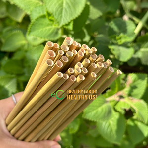 Eco Friendly <b>Bamboo</b> Biodegradable <b>Straws</b>-Durable Camping Cocktail <b>Straws</b> with Customizable Logo Eco2go Vietnam - Product Image 1