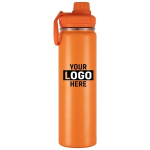 Personalized Reusable Water Bottle BPA Free with Flip Lid – Portable Gym Hiking Drinking Bottle Promotional Business Gifts - Product Image 1
