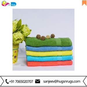 Juego de toallas de baño de algodón 100% de calidad suave Juego de toallas de baño de hermoso diseño para uso en el baño - Product Image 5