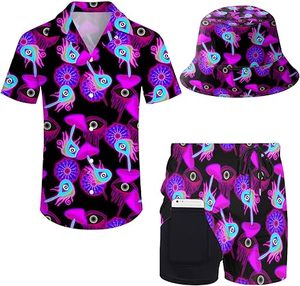 Camisas Hawaianas de Manga Corta para Hombre, Estilo Urbano, para Vacaciones y Aire Libre, Venta al por Mayor - Product Image 3