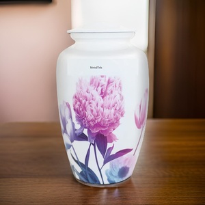 โกศบรรจุอัฐิโลหะอะลูมิเนียมสไตล์โมเดิร์นยอดนิยม คุณภาพสูง สำหรับเก็บอัฐิผู้ใหญ่ ใช้สำหรับตกแต่งงานศพ - Product Image 6