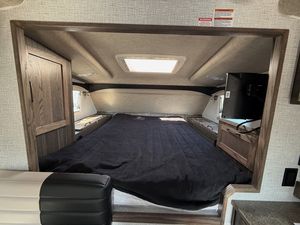 Forest River Sunseeker Motorhome Gray Aluminum 6 Person Travel Trailer Modern Design with Slide-Out Kitchen for <b>Mobile</b> Travel - Product Image 3