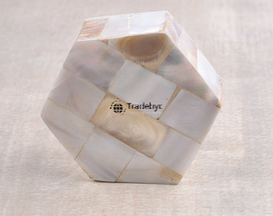 Boutons de tiroir et poignées d'armoire de conception minimaliste en incrustation de nacre de luxe pour cuisine salle de bain et salon-Tradebyd - Product Image 2