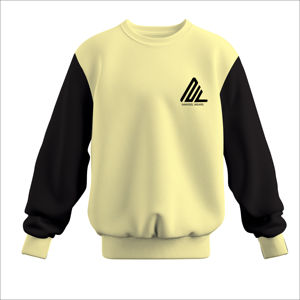 Sudadera con capucha lavada con ácido y hombros caídos gruesos personalizados, Sudadera con cuello redondo bordado 3D en relieve para hombre, Otoño, ecológica - Product Image 3
