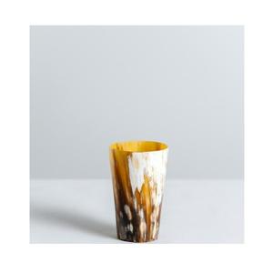 Taza de cuerno y vidrio hecho a mano auténtico diseño medieval rústico perfecto para Bar cocina Festival decoración de regalos y eventos especiales - Product Image 5