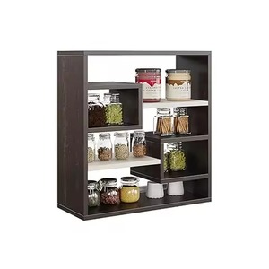 Durable <b>Wall</b>-Mounted Metal <b>Spice</b> <b>Rack</b> for Home Kitchen or Hotel Kitchen Organization Storage with Stand Made <b>Rack</b> - Product Image 4