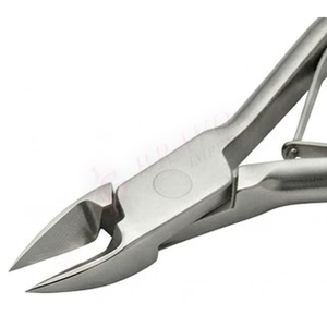 Professional Cuticle Nipper 5 Inch Stainless Steel Cuticle Nipper Silver Finish Manicure Pedicure <b>Nail</b> <b>Tool</b> - Product Image 2