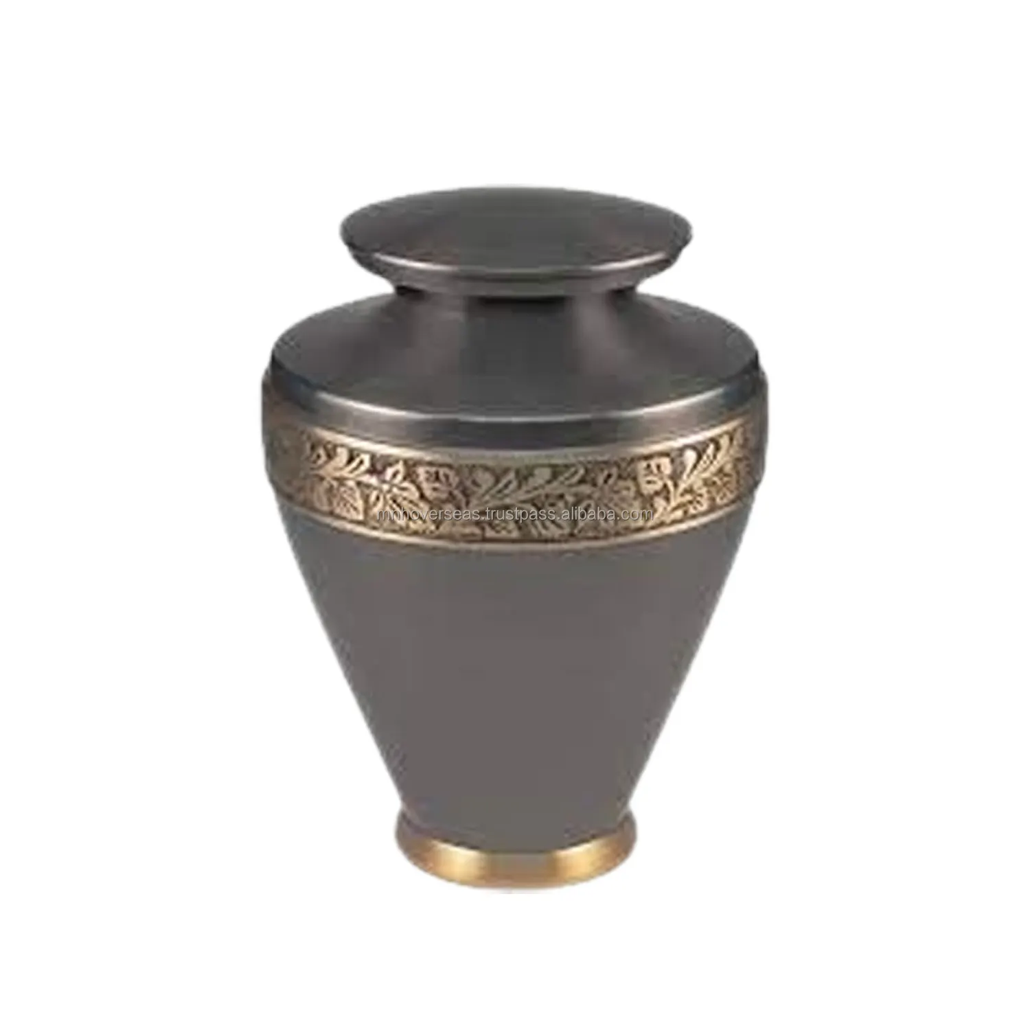 Adult Crema tion Urn Hersteller aus Indien Neues Design Hand gefertigtes Messing Metall Crema tion Urn Funeral Jar