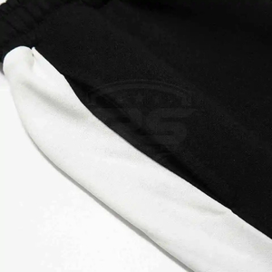 Pantalones acampanados informales para hombre de calle alta, cintura elástica de algodón ligero, ropa informal estilo Hip Hop, diseño frontal plano para el verano - Product Image 3