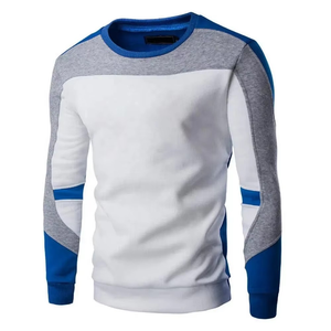 Nueva venta al por mayor deportes personalizado nuevo estilo sudadera diseño personalizado Color secado rápido básicos algodón mezclado hombres sudaderas - Product Image 5
