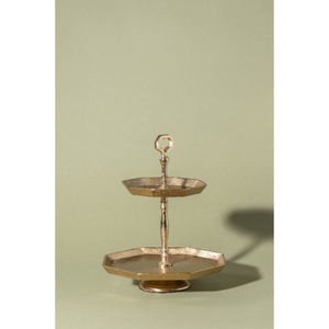 Highest Quality Gold Metal Cake Stand With Handle 3 Tier Round Dessert Display <b>Cupcake</b> <b>Holder</b> For Wedding And Party Decor - Product Image 3