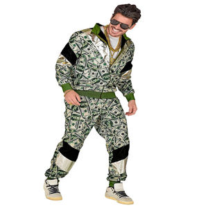 Ensemble de survêtement de jogging pour homme, style streetwear tendance, respirant, hiver, poids lourd, 100% polyester, imprimé par sublimation, capuche zippée - Product Image 1