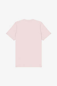 T-shirt à manches courtes en coton 100% pour homme, rose clair, coupe classique, logo personnalisé, été, décontracté, fabricant OEM, vente en gros à bas prix - Product Image 5