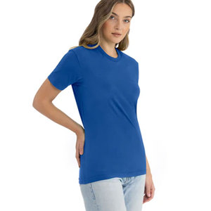 Camiseta con Logotipo Personalizado, Estilo Moderno, Corte Regular, Ropa Promocional, Camiseta de Cuello Redondo de Mezcla de Algodón Suave, Tallas S a 4XL, Color Azul Rey - Product Image 6