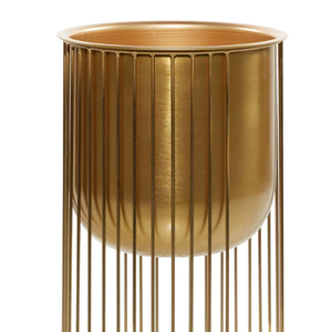 2024 recién llegado maceta de Metal decorativa para interiores suministro a granel del fabricante indio contemporáneo para aplicaciones de jardín - Product Image 2