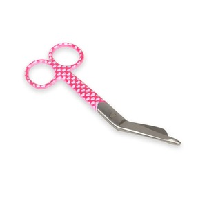 Hospital Quirúrgico Afilado Primeros Auxilios Lister Vendaje Tijera Acero Inoxidable 14 Cm Corazón Fantasía Papel Recubierto Enfermeras Tijeras CE ISO - Product Image 5