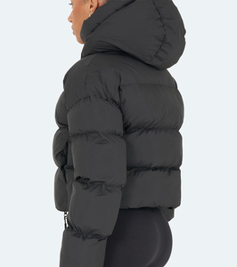 Chaquetas Acolchadas al por Mayor, Chaqueta Acolchada Informal de Alta Calidad para Mujer, Abrigo de Algodón, Abrigo de Invierno, Chaquetas Acolchadas Personalizadas para Mujer, OEM - Product Image 3