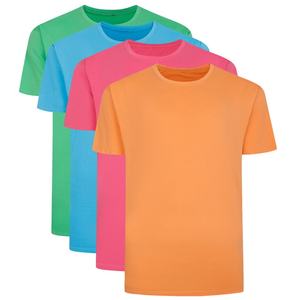 Camiseta Casual Extra Grande de Calidad, Diseño de Logotipo Personalizado, Patrón Sólido, Logotipo Personalizable - Product Image 3