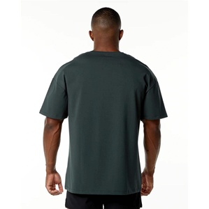 Venta de alta calidad 260 Gsm camiseta para hombres impresión personalizada algodón hombres en blanco hombres camiseta fabricación de ropa - Product Image 3