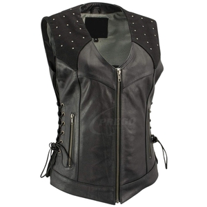 Chaleco de Cuero para Motocicleta, para Hombre y Mujer, Invierno, Resistente al Viento e Impermeable, Cuero Genuino Personalizable, Precio Bajo - Product Image 5