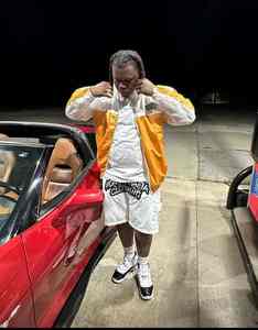 Chándal de dos piezas de nailon reflectante personalizado de alta calidad para hombre, conjunto corto cortavientos con estampado personalizado de colores en contraste - Product Image 1