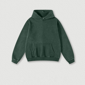 Venta al por mayor 2025 nueva llegada invierno Unisex secado rápido deportes 100% algodón Sudadera con capucha 260gsm sólido pulóver diseño su propia marca - Product Image 1