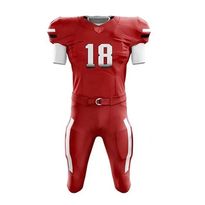 Su propio uniforme de fútbol americano Nuevo diseño Uniforme de fútbol americano Jersey de fútbol americano Servicio OEM Hombres - Product Image 1