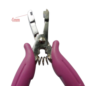 Ciseaux à kératine de qualité chirurgicale en acier inoxydable, outils d'extension de cheveux, haute qualité, couleurs personnalisées disponibles, ODM OEM - Product Image 5