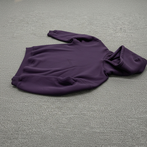 High Quality Casual Wear Oversized Solid Color Fashionable Pullover Hooded Sweatshirt <b>Drop</b> Shoulder Streetwear women's hoodies - Product Image 3