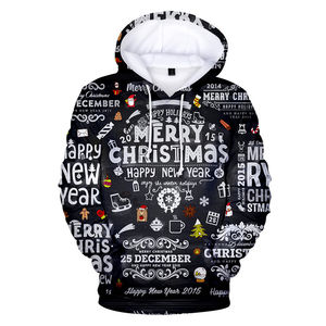 Pull pour hommes le plus vendu sweats en molleton d'hiver chandails de Noël personnalisés avec sweats à capuche par sublimation fabriqués au Pakistan - Product Image 5