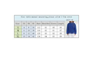 Wholesale Blue Varsity <b>Jacket</b> With Embroidered Letter Custom Logo Full Sleeve Button Up Collar Women's College Style Coat - Product Image 6