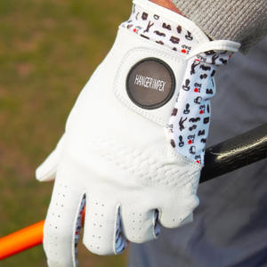 Cuir véritable Custom Made Logo Imprimé Nouveau Style Antidérapant Importé Gants de golf en peau de mouton Gants de golf sur mesure - Product Image 3