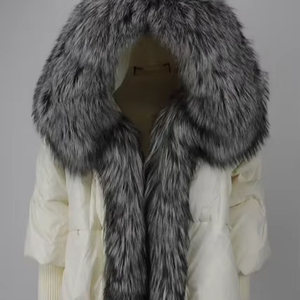 Fabricant de veste rembourrée à capuche de qualité supérieure Nouvelle veste en fourrure élégante et coupe-vent Veste d'hiver pour femmes de haute qualité - Product Image 6